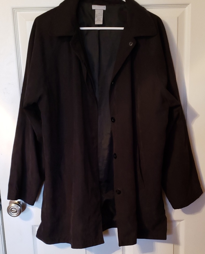 Ladies Microfiber/Polyester Jacket - Picture 2 of 6